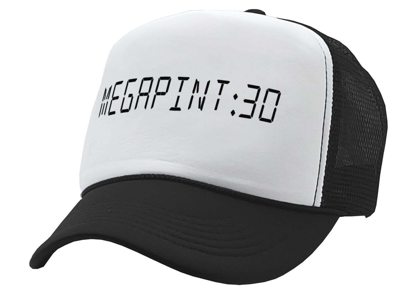 MEGAPINT30 - Vintage Retro Style Trucker Cap Hat