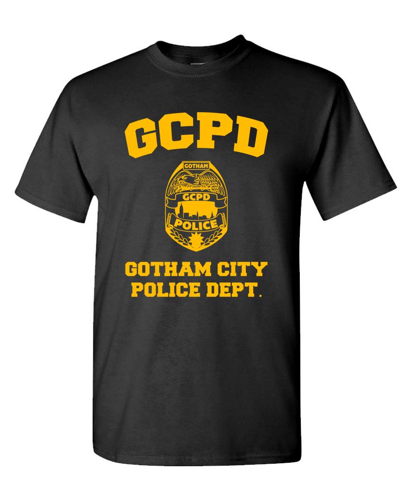 GCPD GOTHAM CITY Police Department – arkham game – Mens Cotton T-Shirt