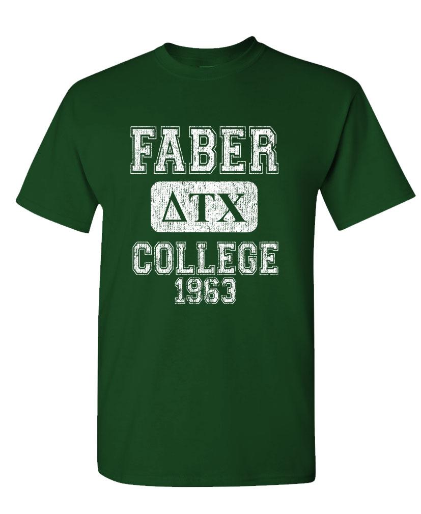 FABER COLLEGE - Delta Tau Chi Belushi House - Herren T-Shirt Baumwolle - Bild 8 von 10