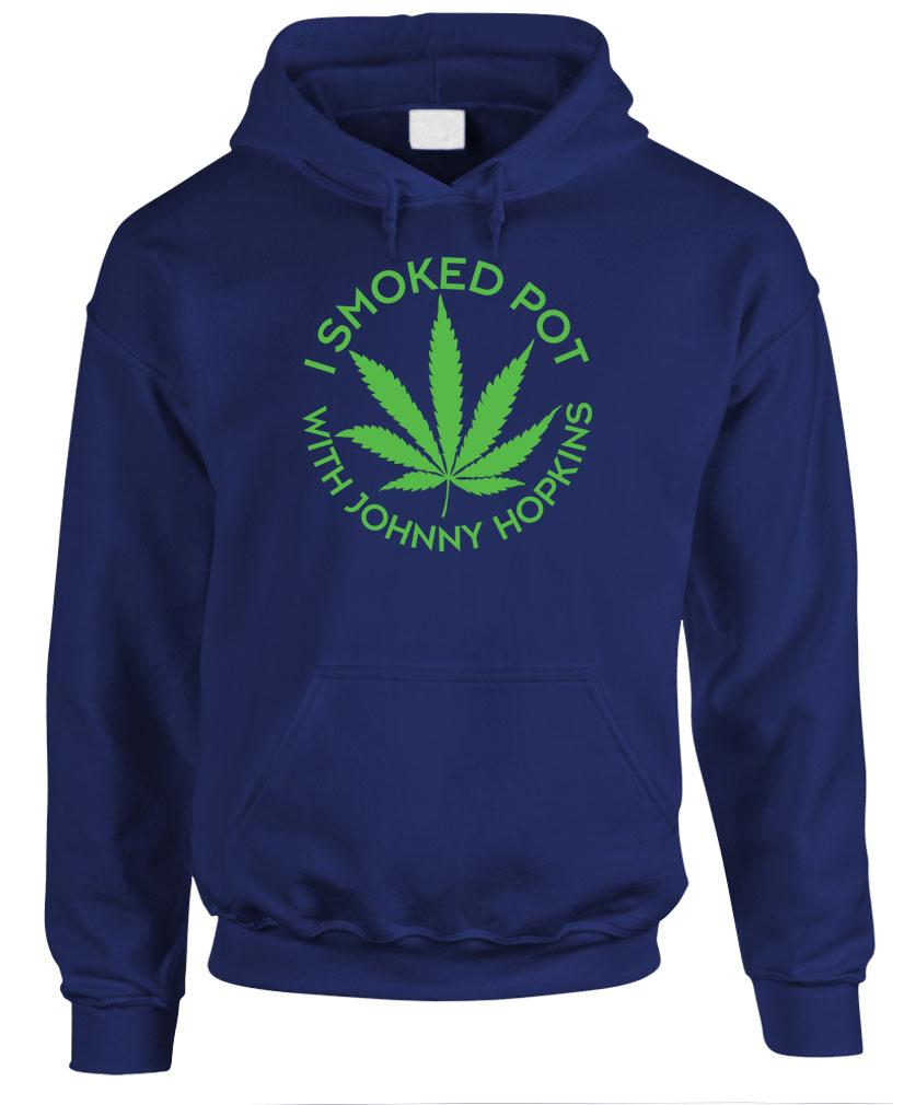 I SMOKED Pot With Johnny Hopkins – Movie – Fleece Pullover Hoodie