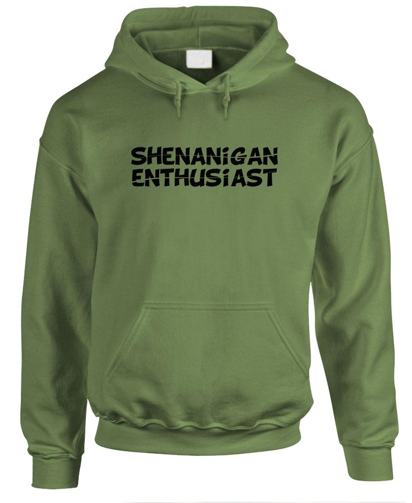 SHENANIGAN ENTHUSIAST – Fleece Pullover Hoodie