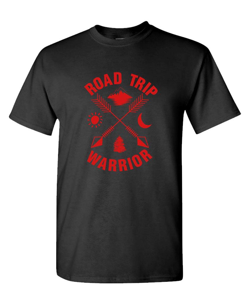 ROAD TRIP WARRIOR – Unisex Cotton T-Shirt Tee Shirt