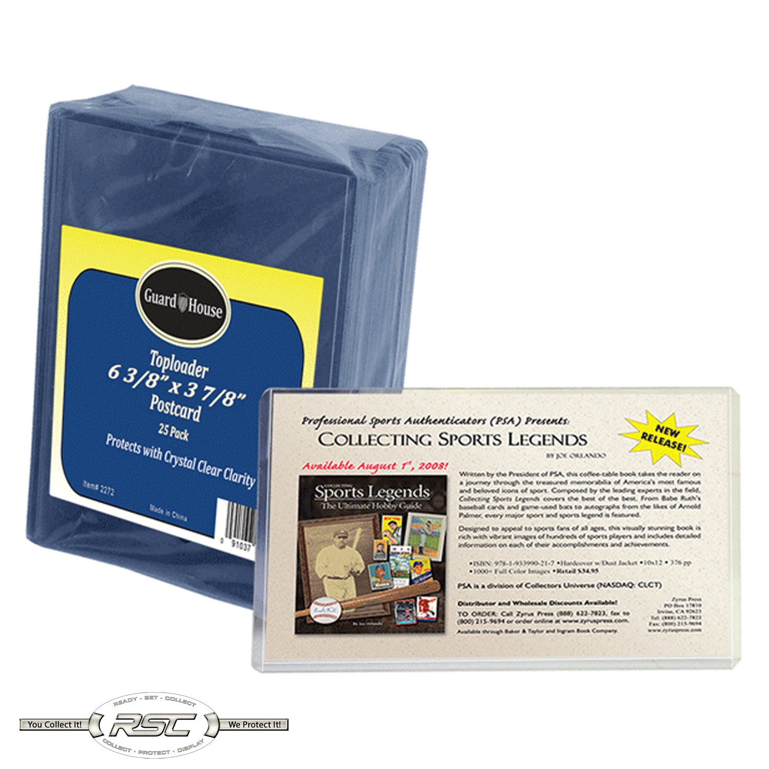 Guardhouse 6-3//8/" x 3-7//8/" Protective Toploaders for Postcards /& Photos 25