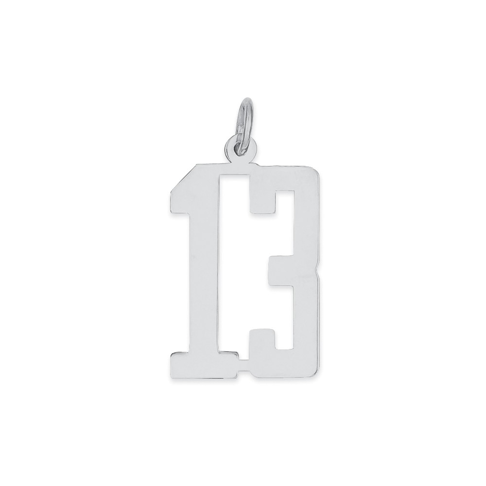 Sterling Silver Rhodium