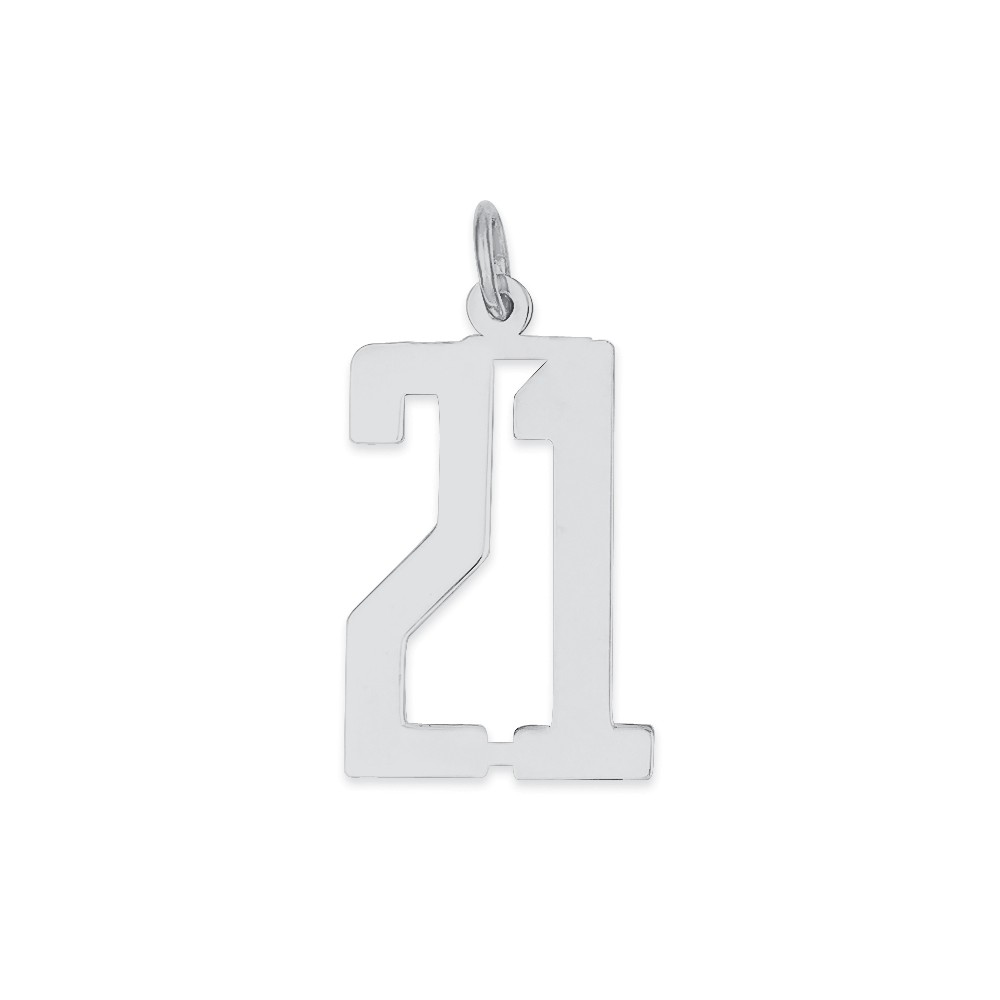 Sterling Silver Rhodium