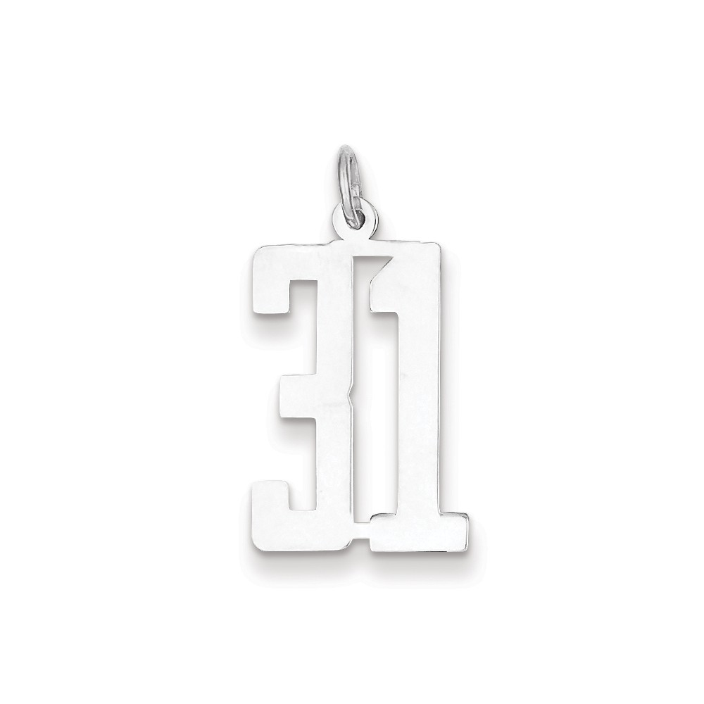Sterling Silver Rhodium