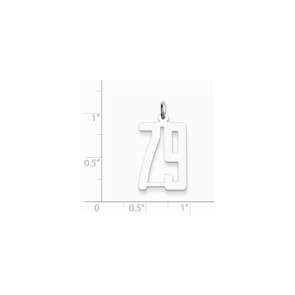 Sterling Silver Rhodium