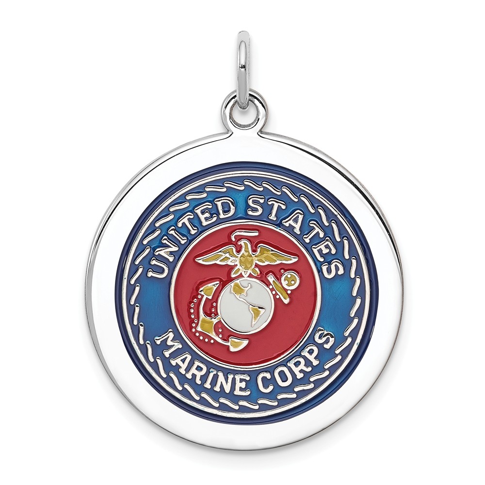 CS-DB Anchor Classic Anchor Silver Color Pendants Silver Necklaces