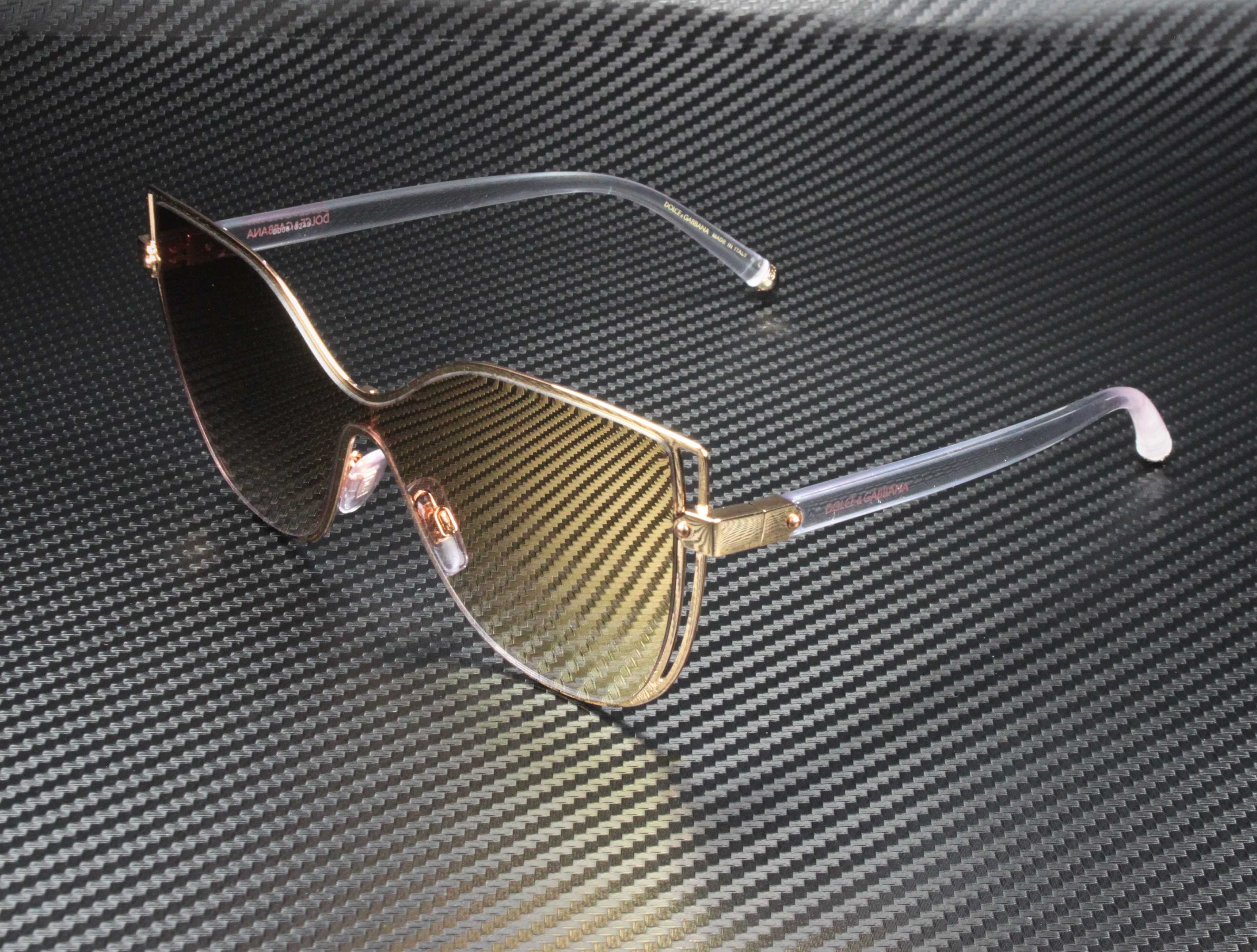 dolce and gabbana clear sunglasses