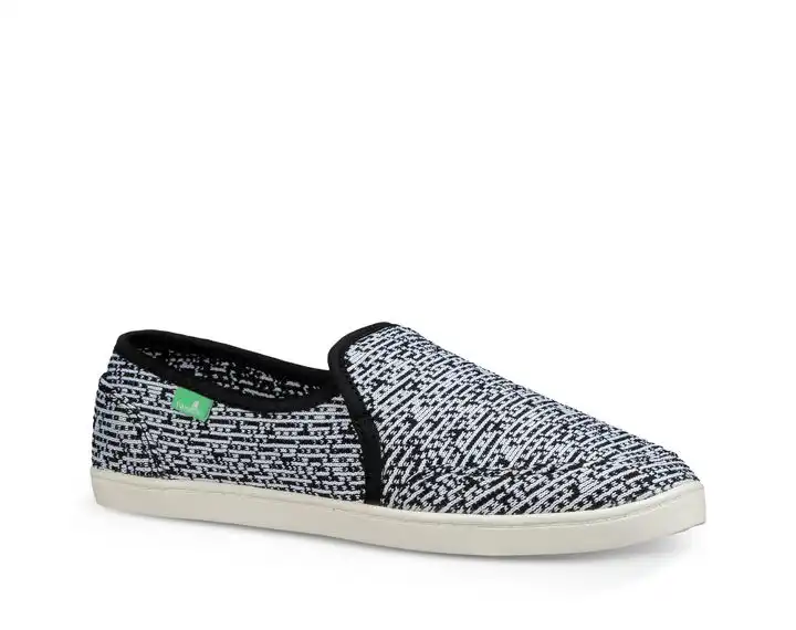 Sanuk 1097549 negro par o dados de punto negro para mujer Slip On Sanuk 1097549 negro par o dados dados dados de punto negro para mujer Slip On Descuento del 70% barato