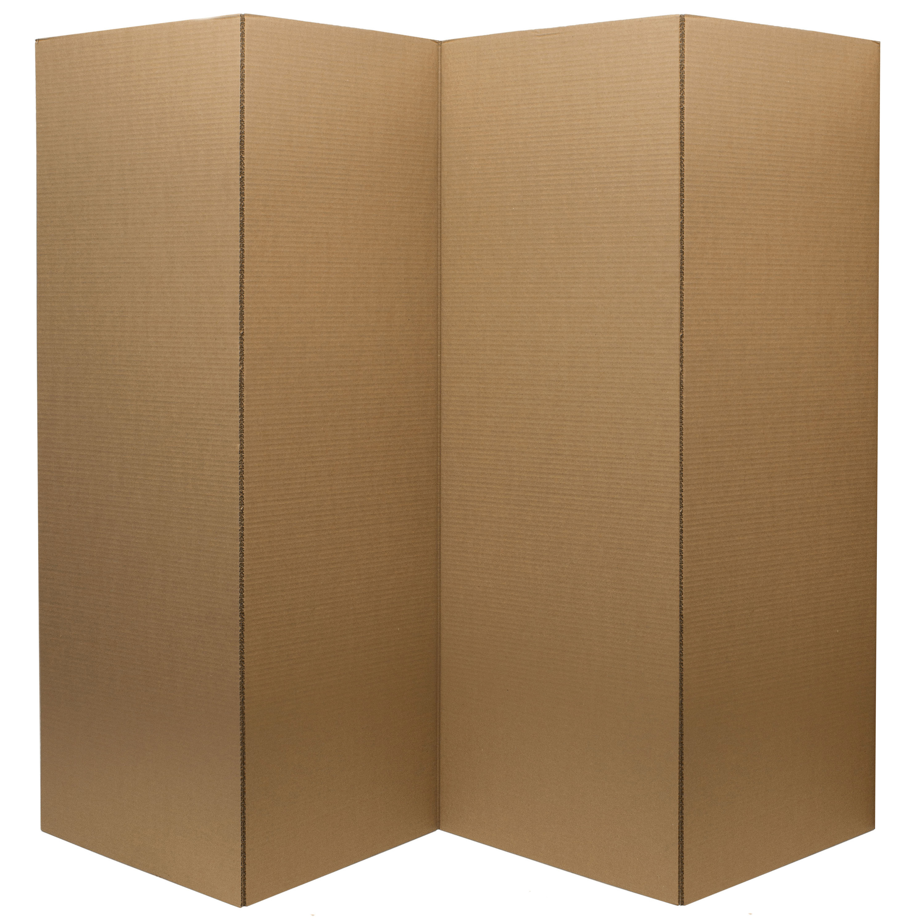 4 ft. Tall Brown Cardboard Room Divider eBay