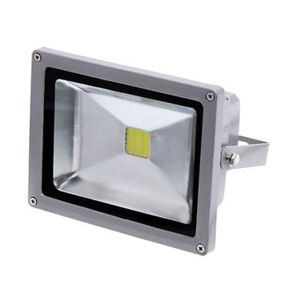 3x 10W 120V LED Flood Light Spotlights Cool White Outdoor Garden Lamp