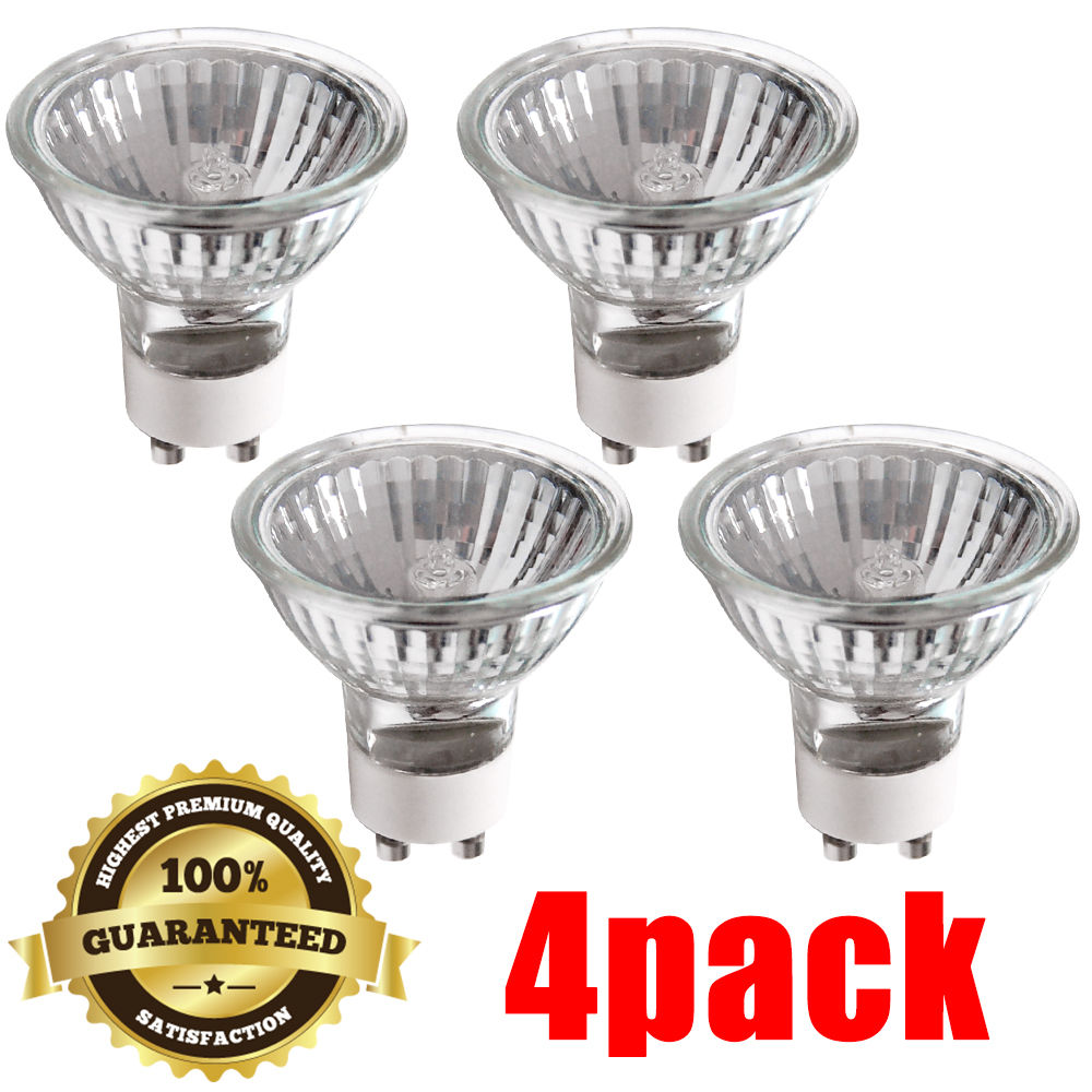 [4 PACK] Halogen Flood GU10 120V 50W Light Bulb Free Shipping NEW USA Seller 757764193898 eBay