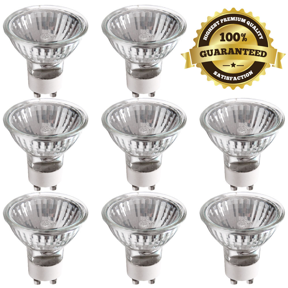 8 x GU10 Halogen Bulb 120V 50W GU10 Halogen Light Bulb Indoor Lighting