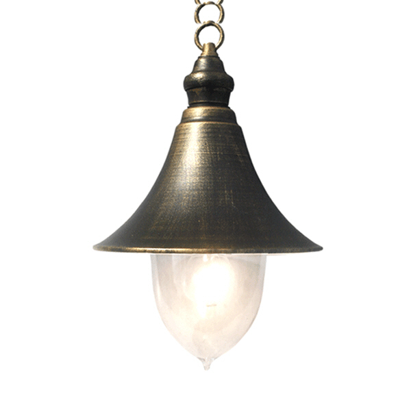 Details About 15 Outdoor Hanging Pendant Lighting Fixture Exterior Lamp Deluxe Golden Black