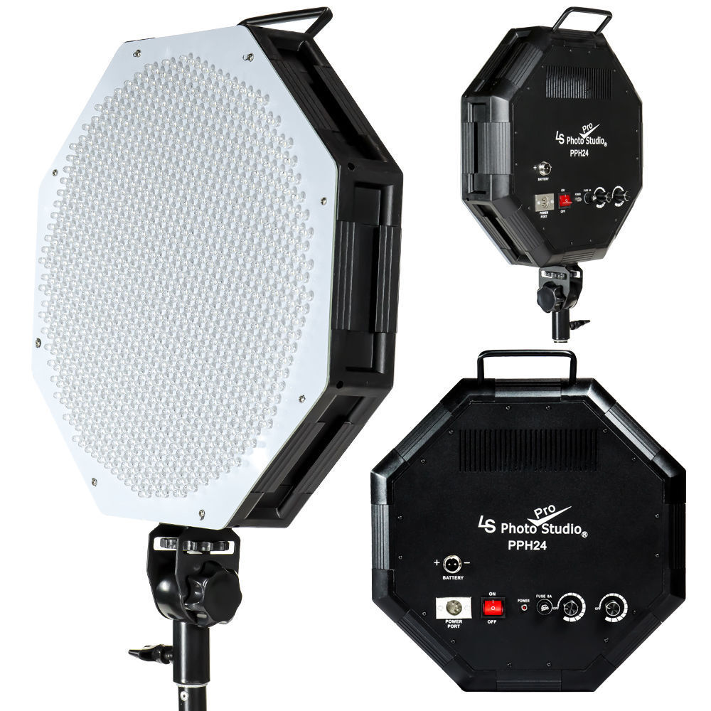 Photo Video Studio Dimmable LED Octagon Panel Continuous Light