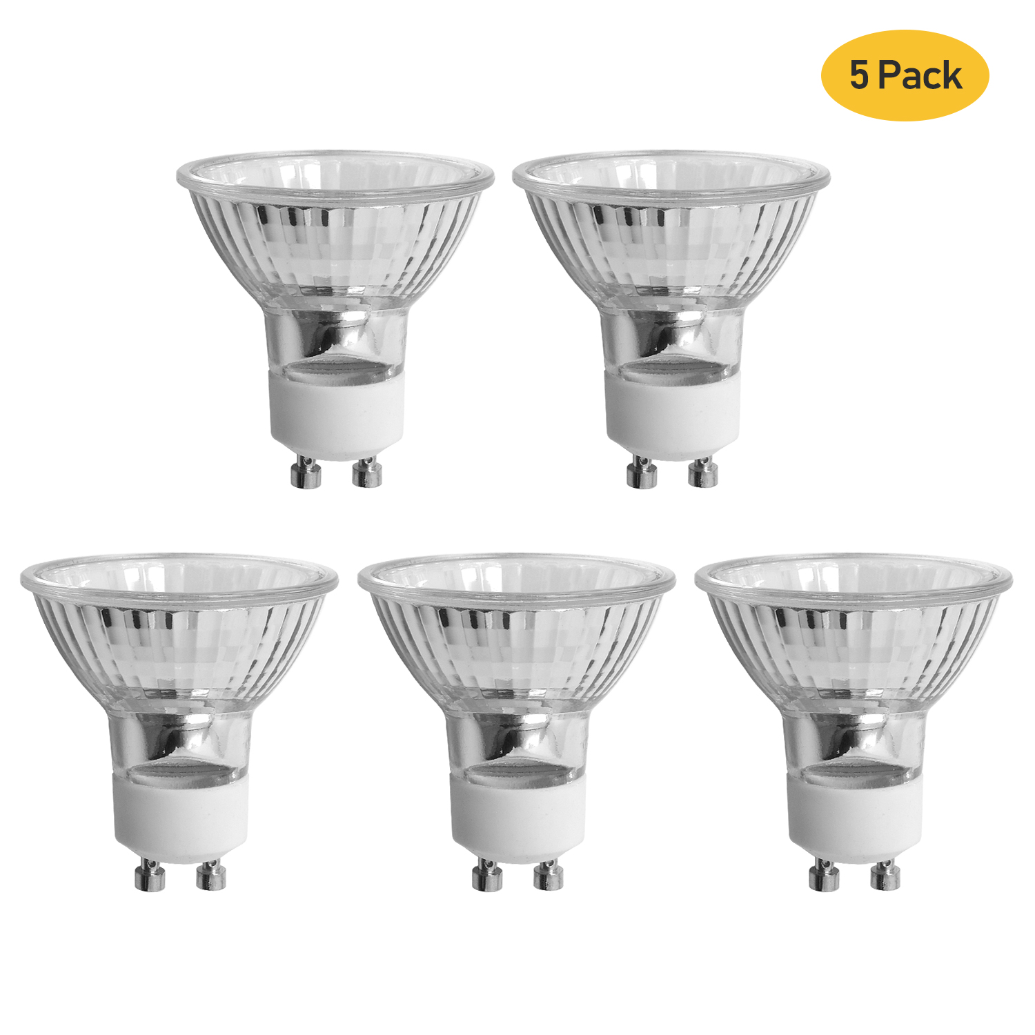 (40% Discount) 5 Pack GU10 Halogen Bulb 120V 50W Light Bulb | eBay