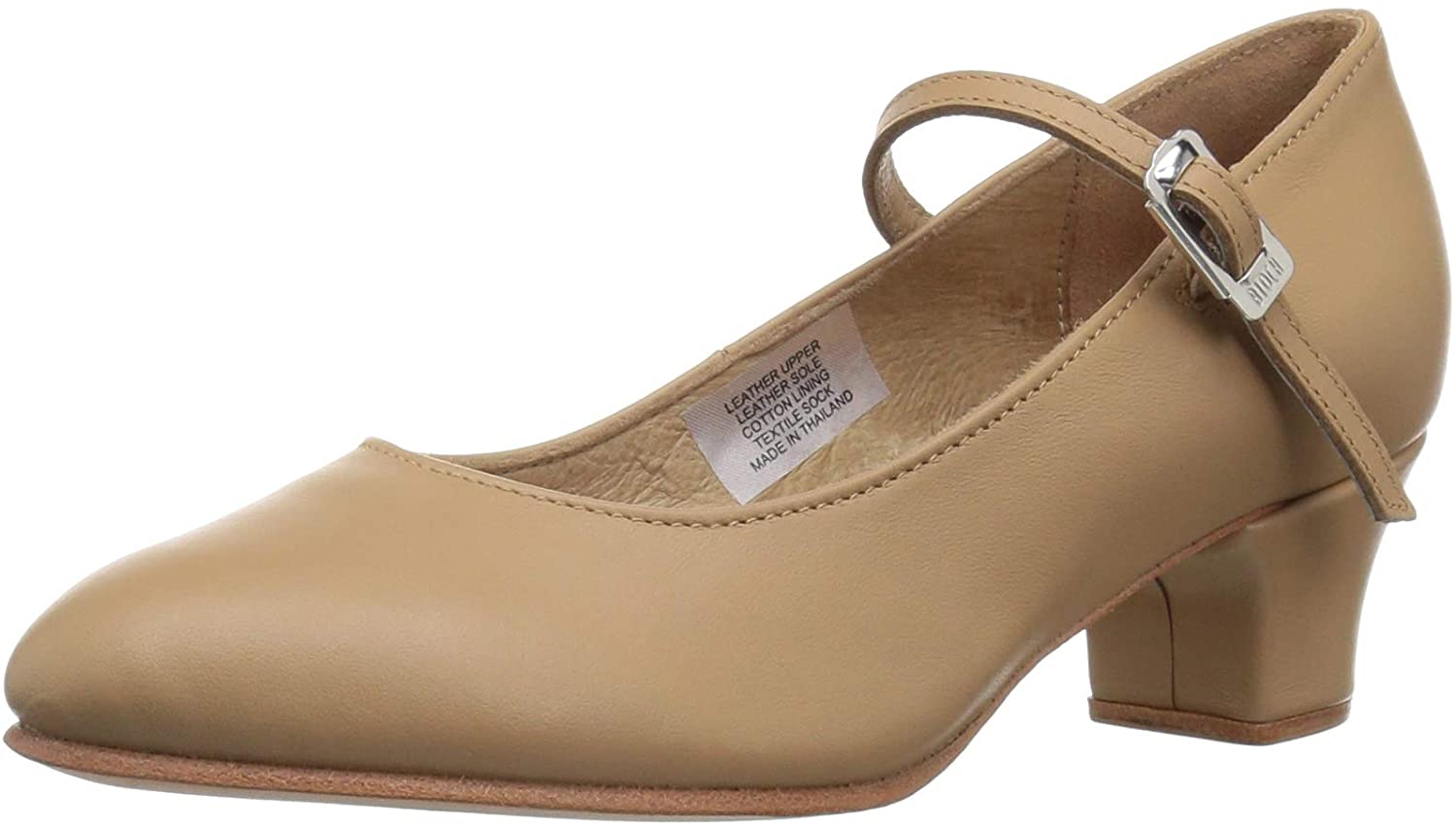 Bloch Dance Women&rsquo;s Curtain Call Leather Character Shoe 1.5&Prime; Heel S0304L
