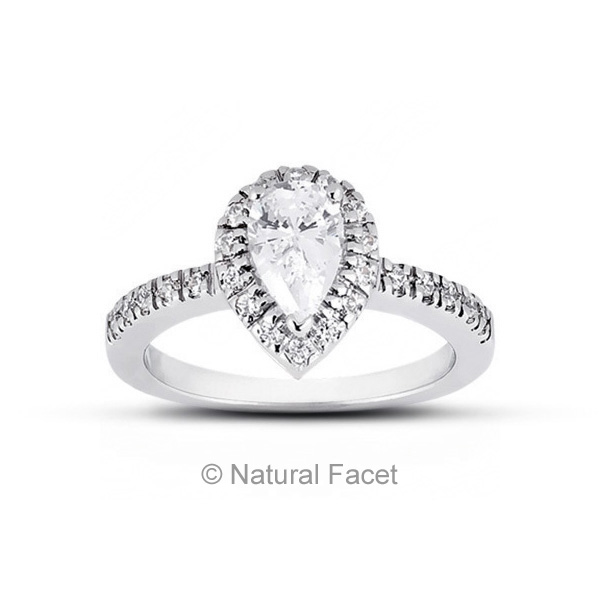 2.21ctw D VVS1 Ideal Cut Pear Diamonds 14k White gold Classic Accents Ring 1.9mm 2.21ctw D VVS1 Ideal Cut Pear Diamonds 14k White gold Classic Accents Ring 1.9mm