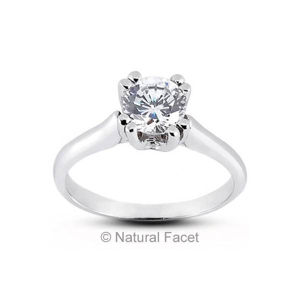0.36ct tw J SI3 Ideal Round AGI Certified Diamonds White gold Classic Ring 2.4mm 0.36ct tw J SI3 Ideal Round AGI Certified Diamonds White gold Classic Ring 2.4mm