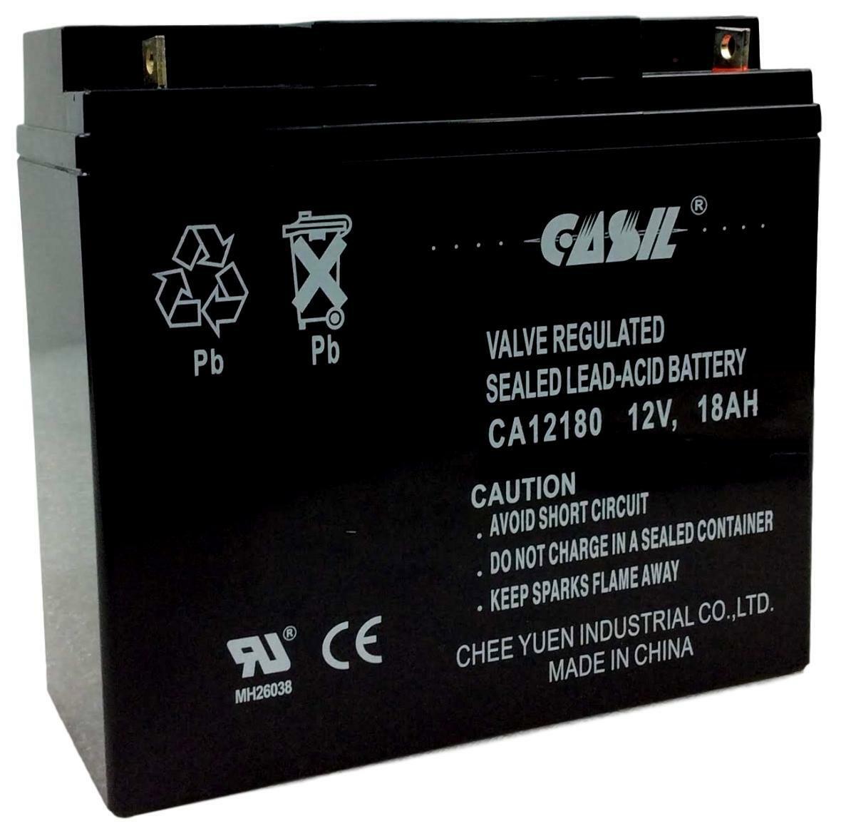 Powerstar Solar Booster PAC ES1230 12V 18AH Replacement Battery by