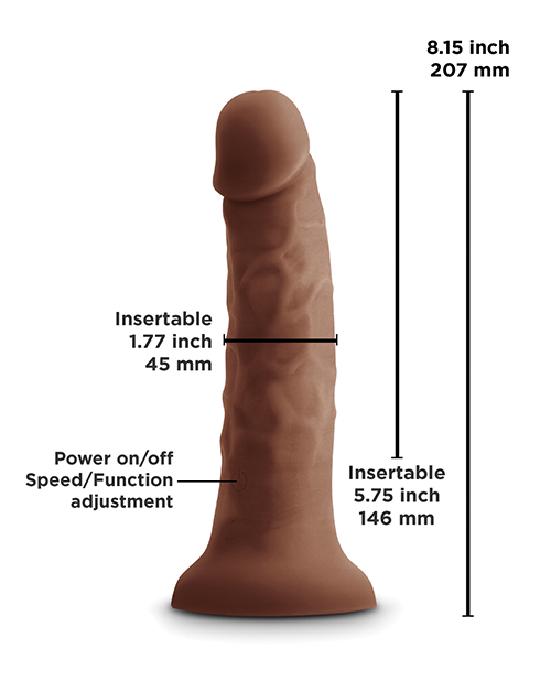 Colours Pleasures 7″ Vibrating Dong