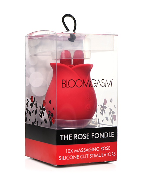 Bloomgasm The Rose Fondle 10X Massaging Clit Stimulator - Picture 11 of 15