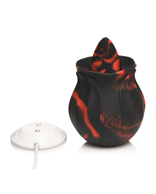 Bloomgasm The Rose Fondle 10X Massaging Clit Stimulator - Picture 9 of 15