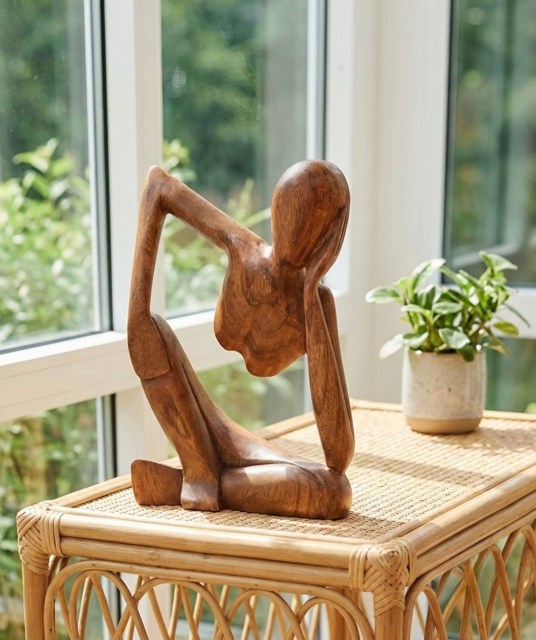 Wooden Abstract Sculpture 