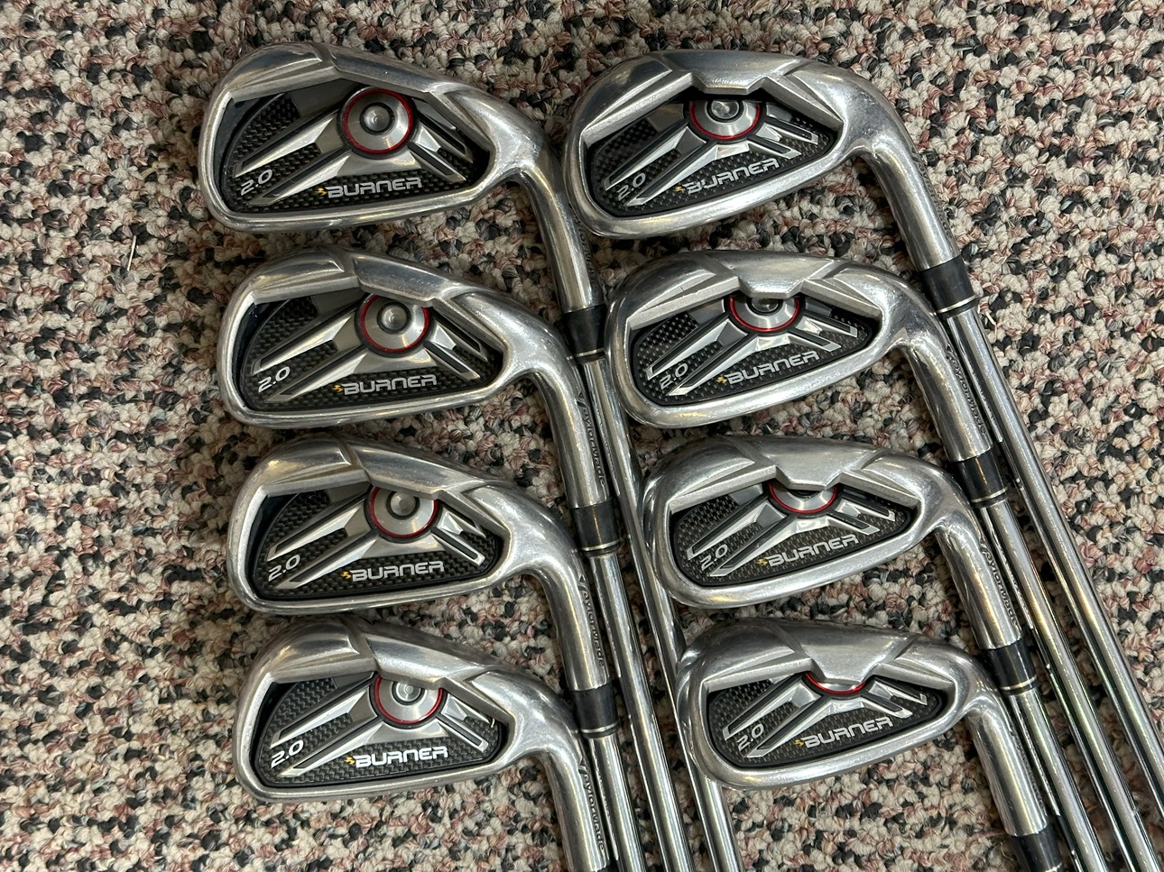 TaylorMade Burner 2.0 Iron Set 4AW +1/2" Burner 2.0 R Flex Shaft