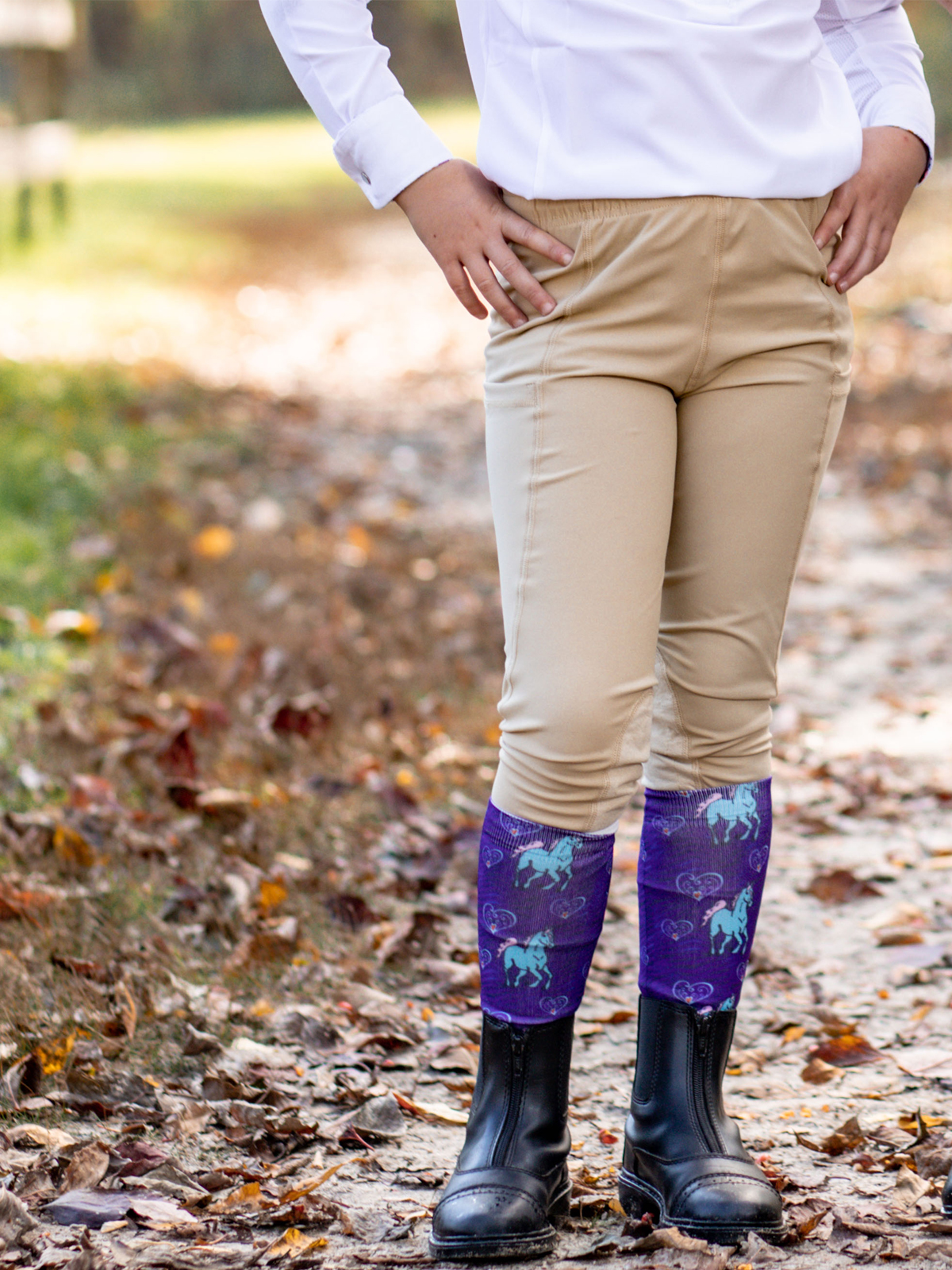 Anni Lyn Sportswear Kinder bedruckte Stiefelsocken - Einheitsgröße - Ausverkauf! - Bild 12 von 15
