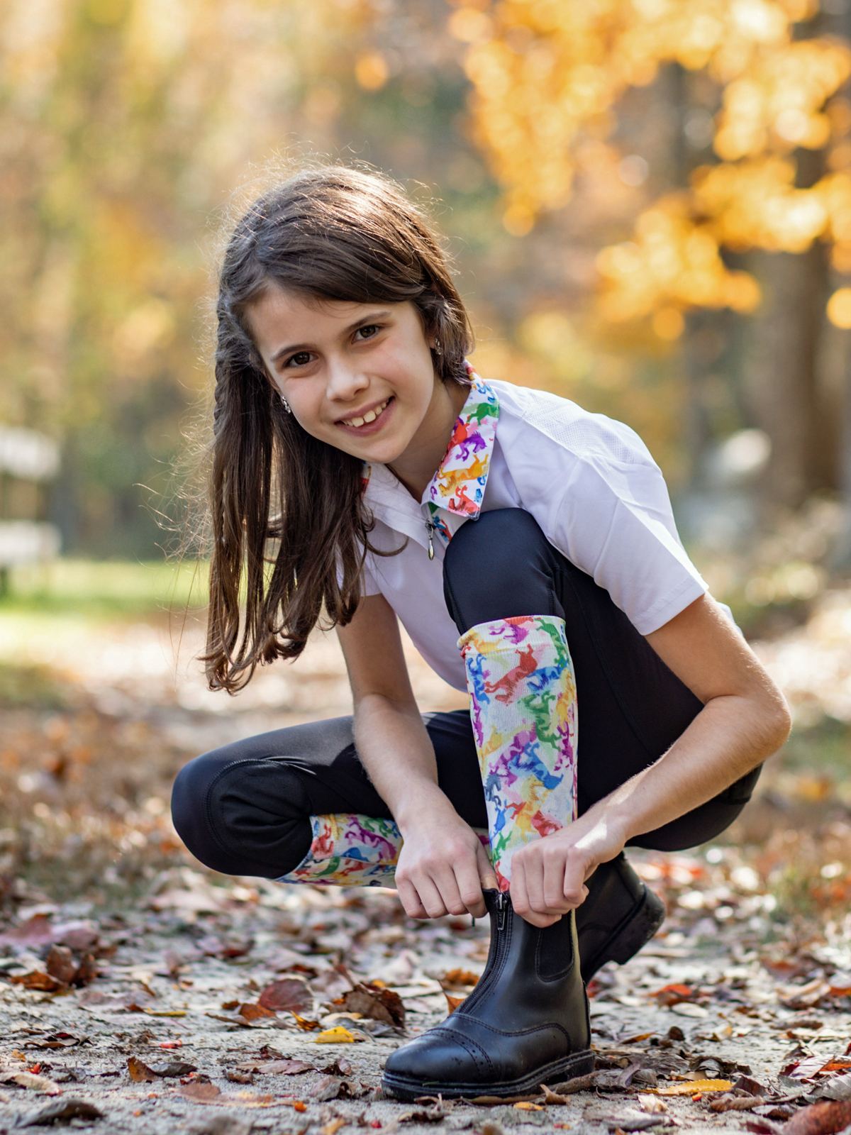 Anni Lyn Sportswear Kinder bedruckte Stiefelsocken - Einheitsgröße - Ausverkauf! - Bild 15 von 15