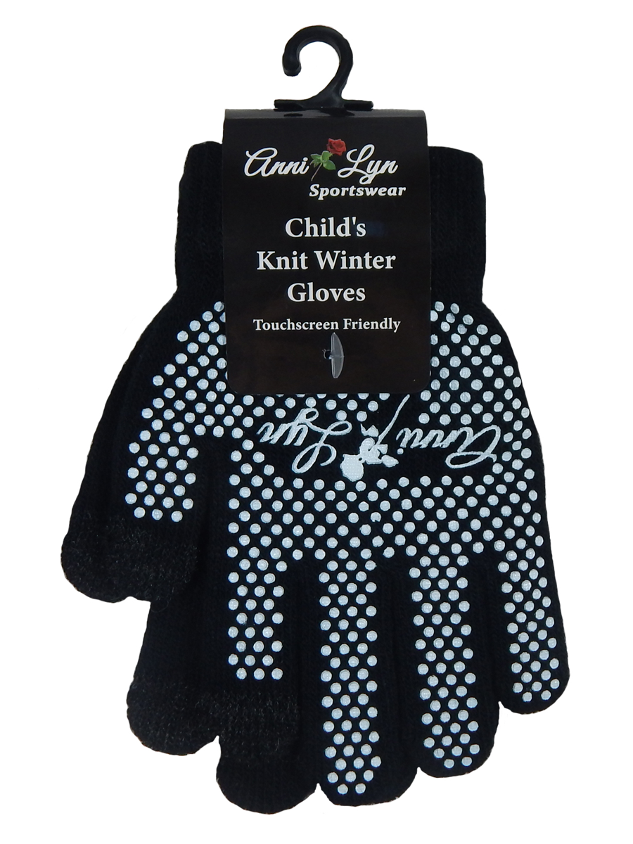 Anni Lyn Sportswear Winter Strickhandschuhe mit Silikongriff - Ausverkauf! - Bild 11 von 12