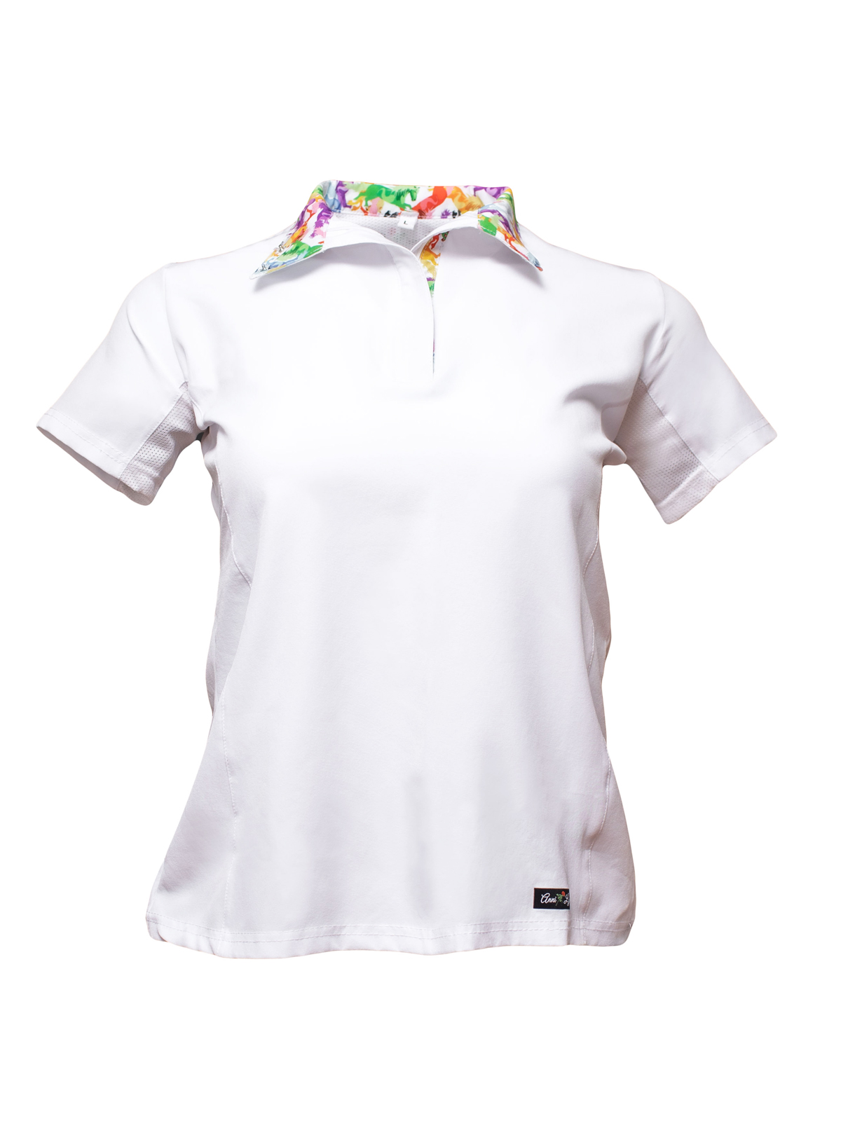Anni Lyn Sportswear Women's Short Sleeve Ventilated Show Shirt - Picture 24 of 34