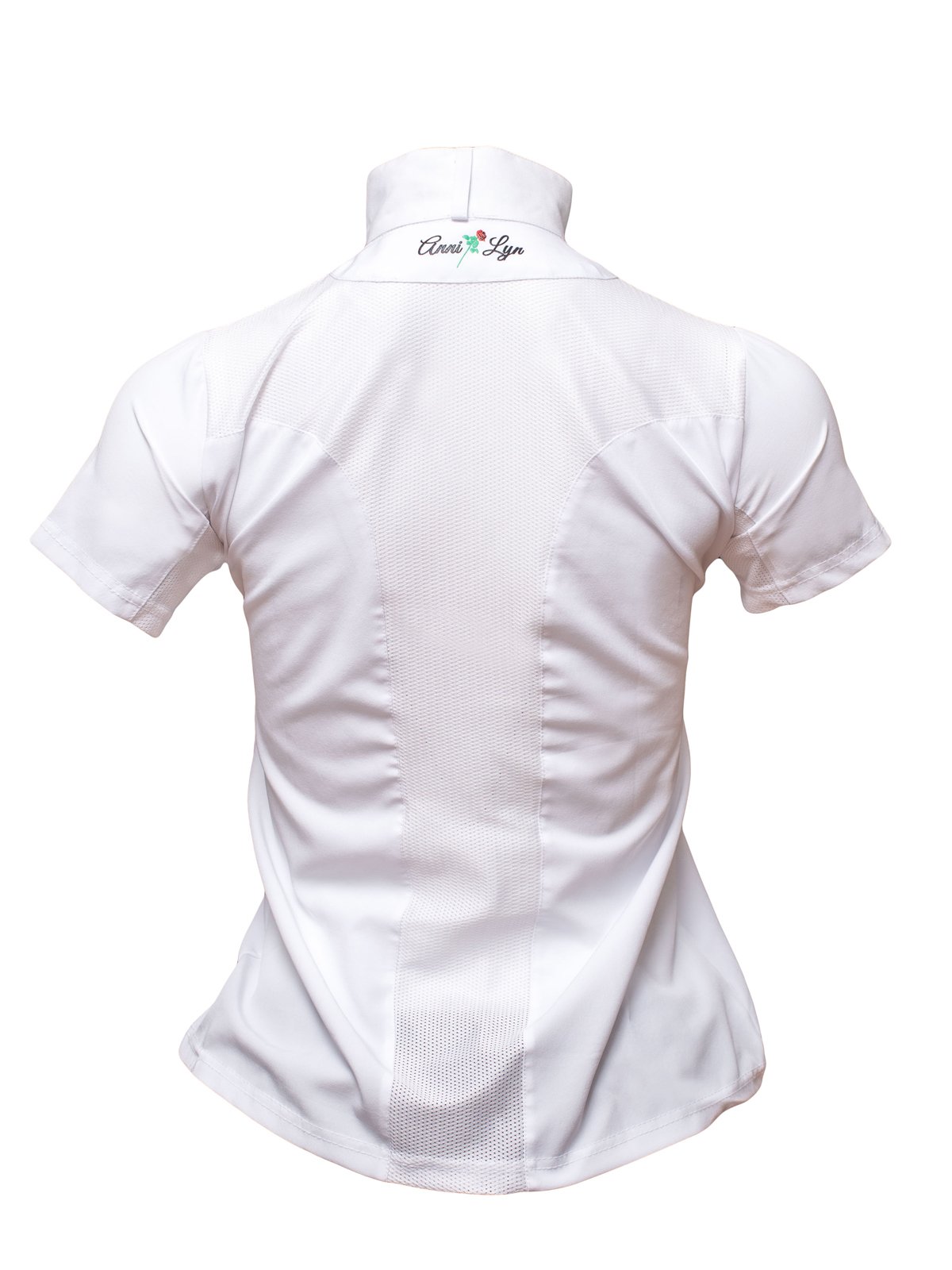 Anni Lyn Sportswear Women's Short Sleeve Ventilated Show Shirt - Picture 26 of 34