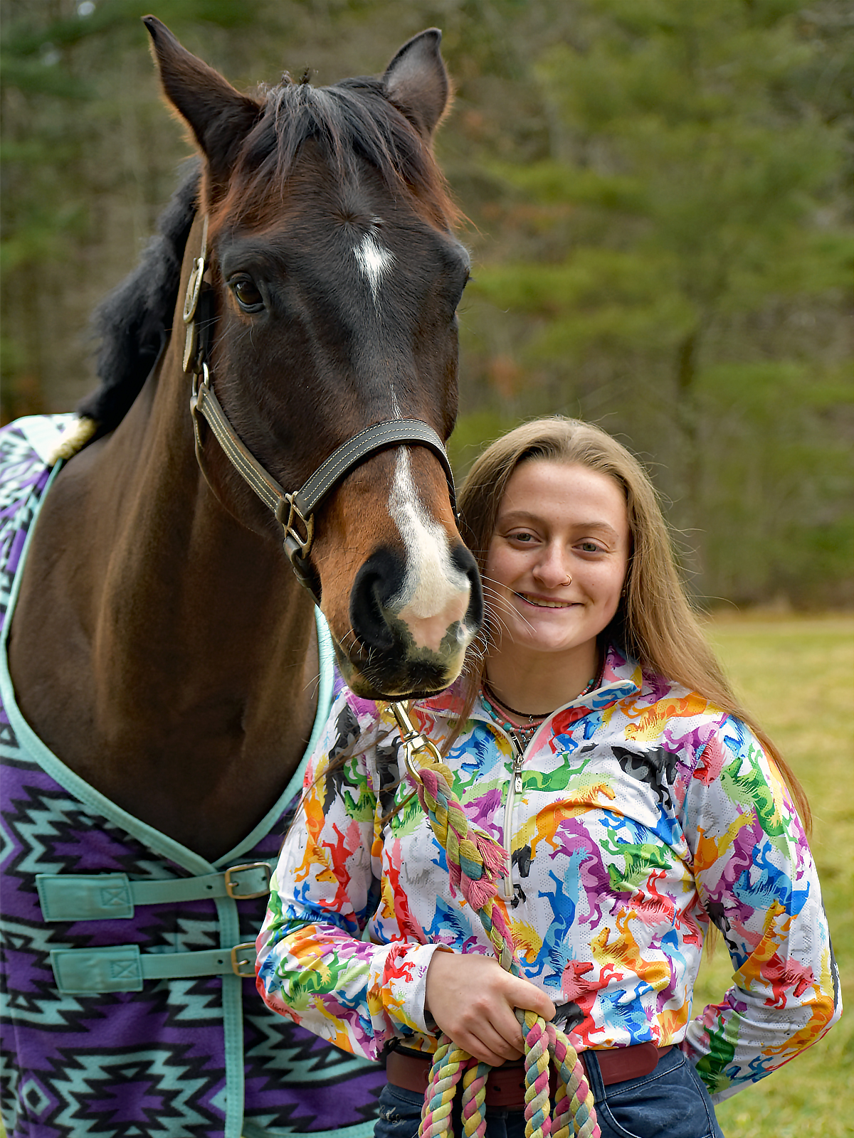 Anni Lyn Sportswear Women's ProAire Printed L/S Shirt - Picture 33 of 33
