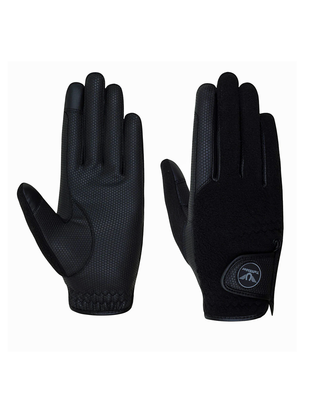 TuffRider Adult Fleece Back Smart Riding Gloves