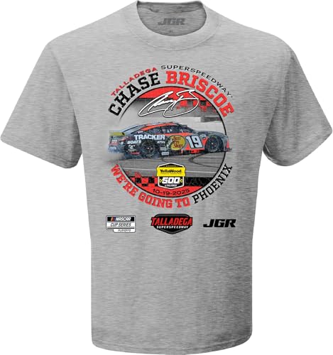 T-Shirt Chase Briscoe #19 NASCAR 2025 Talladega Speedway Winner 19.10.2025 Win - Bild 4 von 6