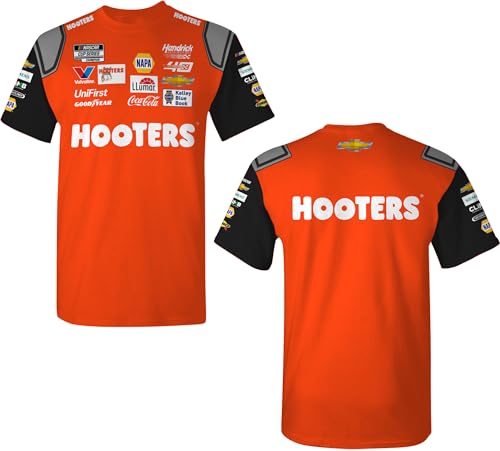 Chase Elliott #9 HootersNASCAR 2024 Sublimated Pit Uniform Shirt