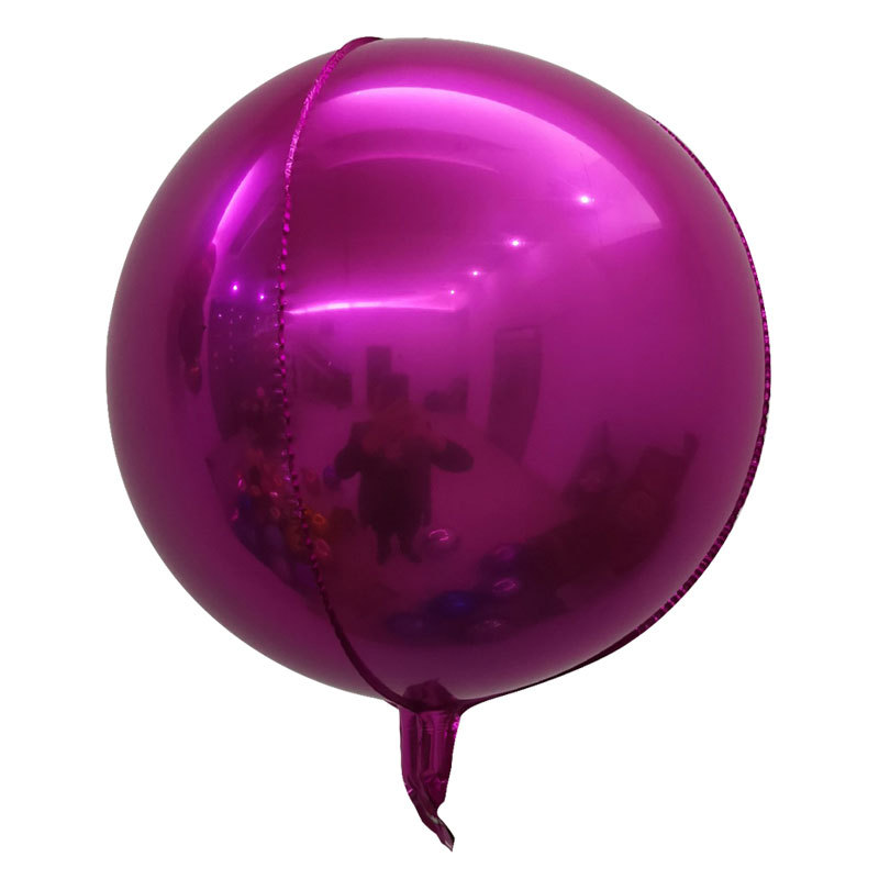 2 Globos de Lámina Redonda Oro Rosa Púrpura Rosa Azul Boda Cumpleaños Fiesta - Imagen 26 de 28