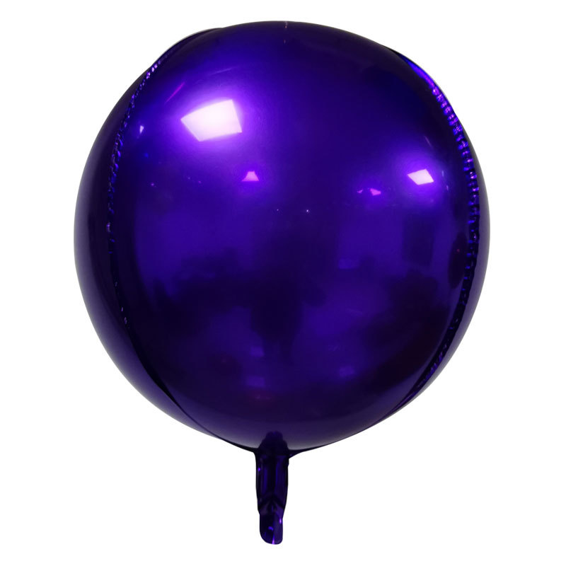 2 Globos de Lámina Redonda Oro Rosa Púrpura Rosa Azul Boda Cumpleaños Fiesta - Imagen 13 de 28
