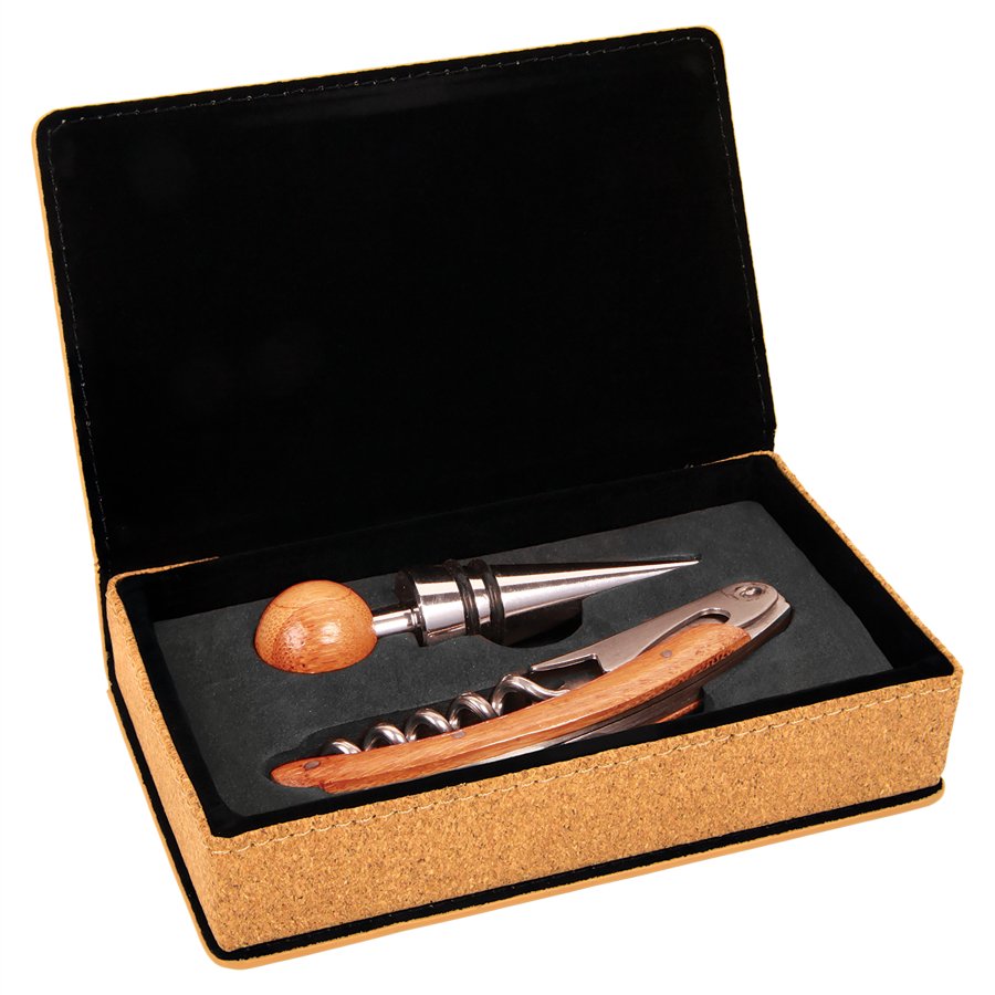 Juego de herramientas abridor de vino personalizado amante del vino accesorios de regalo grabado con láser - Imagen 12 de 13
