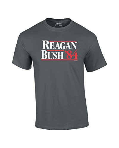Reagan Bush 1984 campaña presidencial diseño político para hombre manga corta - Imagen 15 de 42