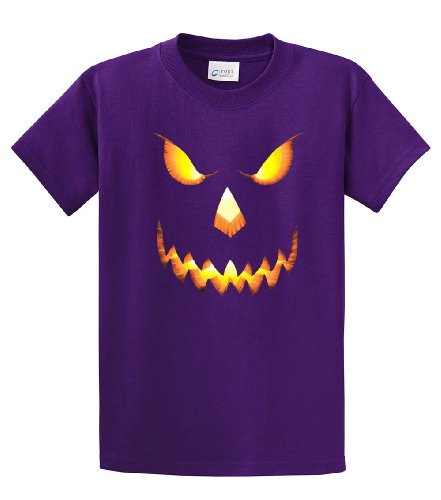 Halloween Scary Pumpkin Face Jack-o-lantern Trick-or-Treating Spooky Men's - Picture 115 of 156