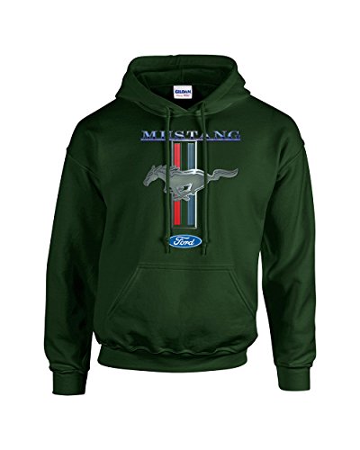 Ford Mustang Pony Unisex Sudadera con Capucha Logo Sudadera con Capucha Rendimiento Coche de Carreras - Imagen 13 de 44