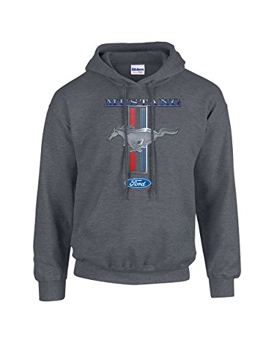 Ford Mustang Pony Unisex Sudadera con Capucha Logo Sudadera con Capucha Rendimiento Coche de Carreras - Imagen 16 de 44