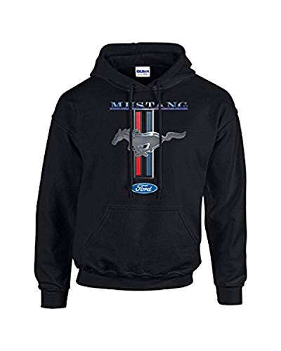 Ford Mustang Pony Unisex Sudadera con Capucha Logo Sudadera con Capucha Rendimiento Coche de Carreras - Imagen 7 de 44