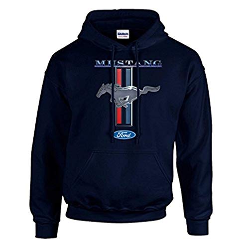 Ford Mustang Pony Unisex Sudadera con Capucha Logo Sudadera con Capucha Rendimiento Coche de Carreras - Imagen 27 de 44