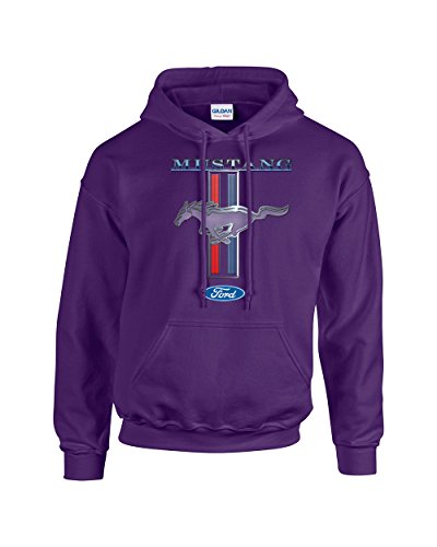 Ford Mustang Pony Unisex Sudadera con Capucha Logo Sudadera con Capucha Rendimiento Coche de Carreras - Imagen 30 de 44