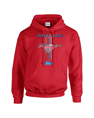 Ford Mustang Pony Unisex Sudadera con Capucha Logo Sudadera con Capucha Rendimiento Coche de Carreras - Imagen 33 de 44